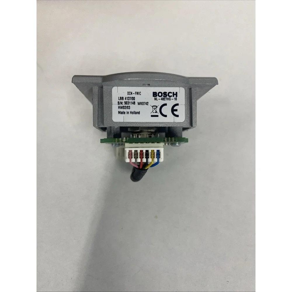 BOSCH RoHS DNC-FMIC LBB 4137/00 MICROPHONE CONN PANEL F.01U.007.234 WK: 0742‎
